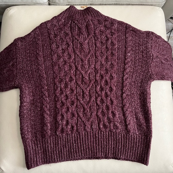 NWT - Fat Face Women’s Cable Knit High Neck Sweater - US 10/L - Picture 6 of 10